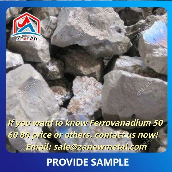 50-100 mm Ferro Vanadium 60% suppliers